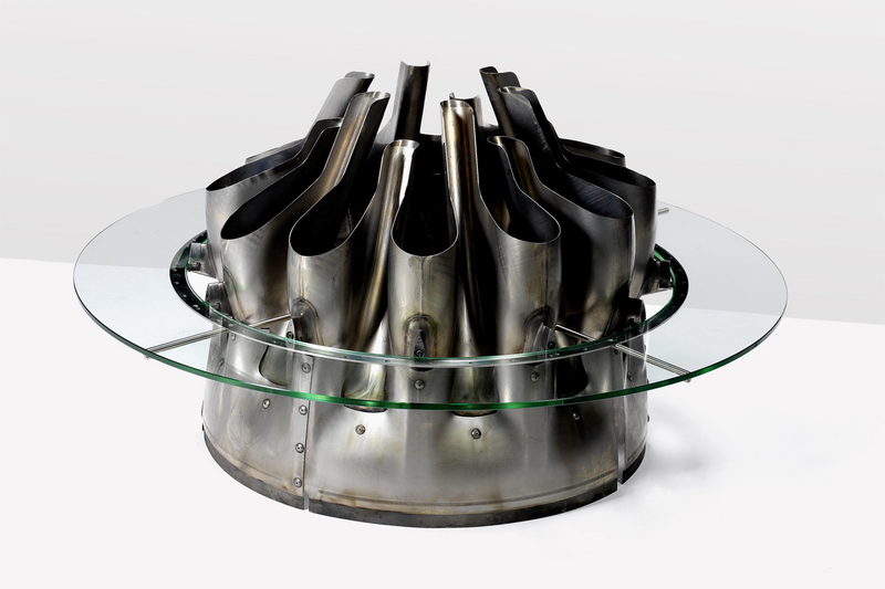 Illustration for article titled 13 Designs That Bring Reclaimed Airplane Parts Into Your Home